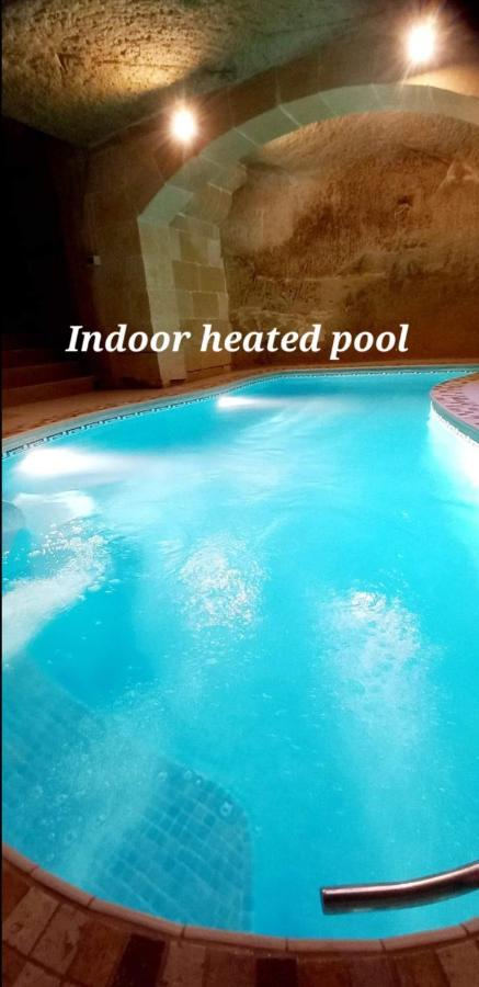 Ta Majsi Farmhouse With Indoor Heated Pool San Lawrenz Exterior photo